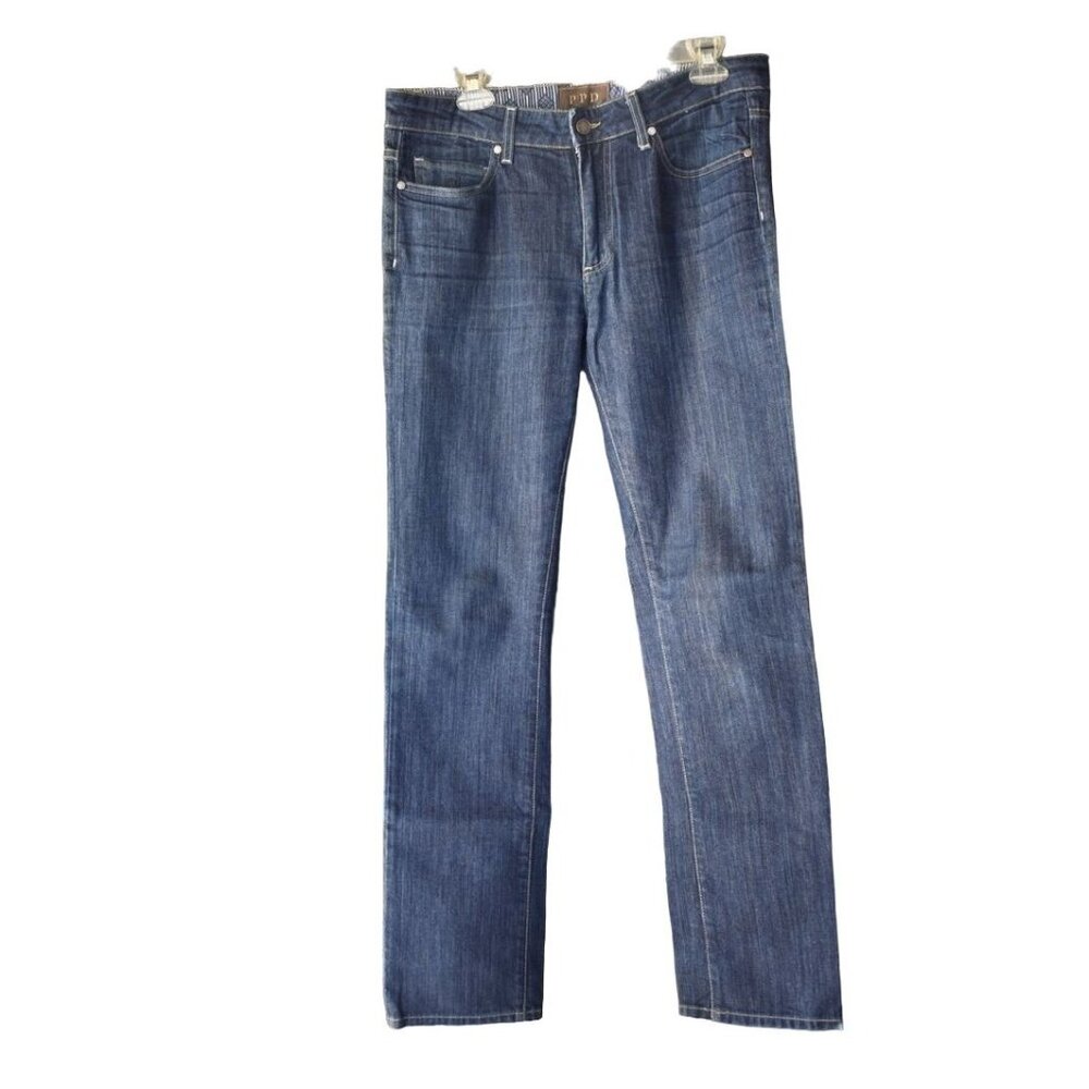 Men's Paige Premium Denim Normandie Slim Fit Blue Jeans 31